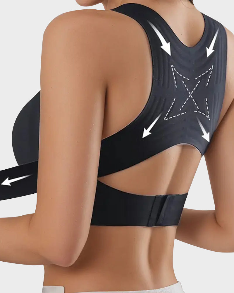 Soutien-Gorge Femme Confortable avec Bretelles Croisées
