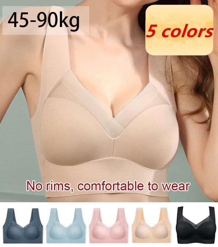 Soutien-Gorge Femme Sans Fil Push-Up Confort Sculptant Invisible