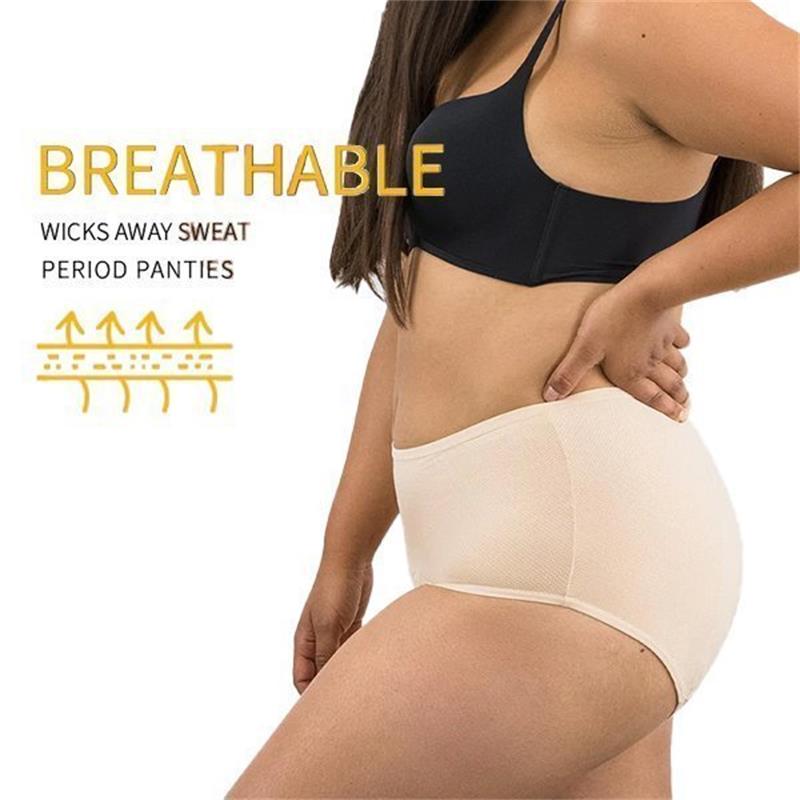 Culotte absorbante taille haute – Confort respirant et protection quotidienne