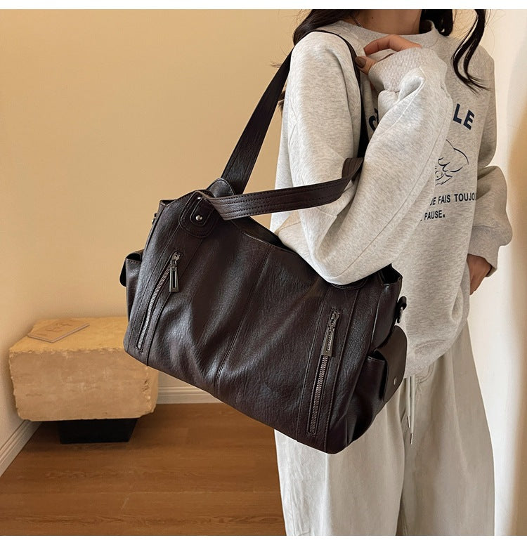 Sac à main femme élégant en PU avec compartiments intérieurs – Pratique et moderne