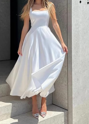 Robe Maxi Femme au Style Moderne et Élégant