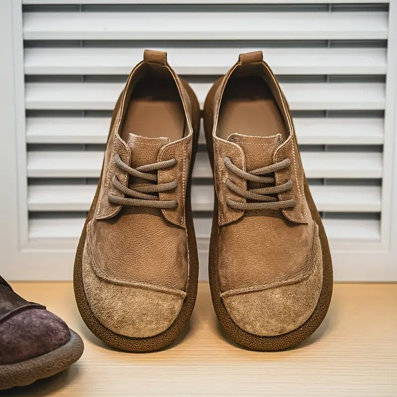 Chaussures homme en cuir à lacets confortables