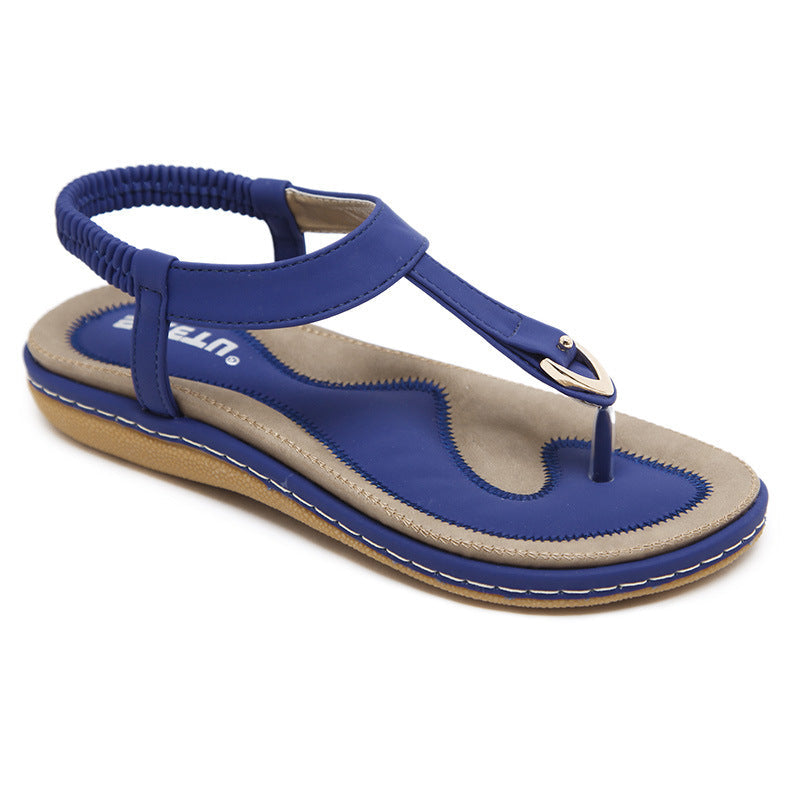 Sandales femme ergonomiques à semelle souple et brides confortables