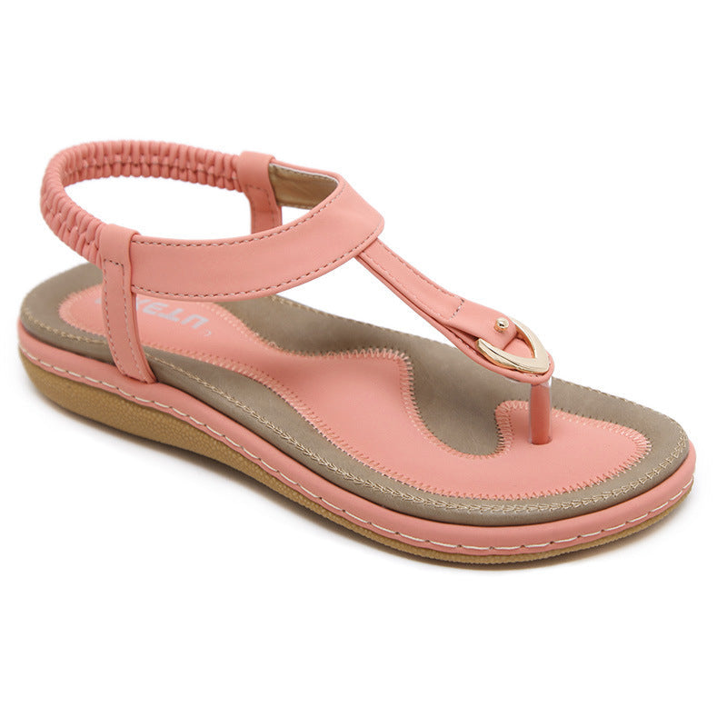 Sandales femme ergonomiques à semelle souple et brides confortables