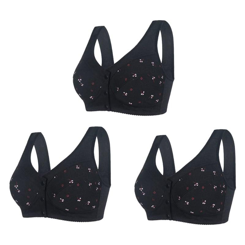 Soutien-gorge en coton à fermeture frontale – Confort et maintien