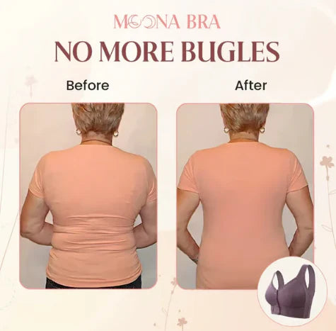 Soutien-gorge sans armature à fermeture frontale – Confort respirant et maintien