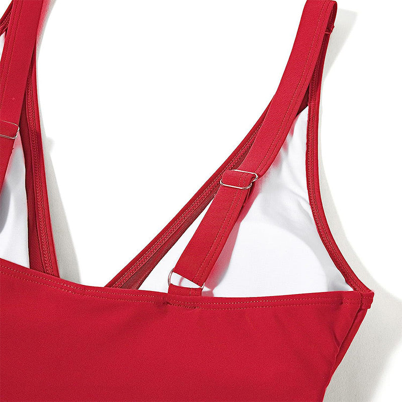 Maillot De Bain Femme Une Pièce Maille Transparente Taille Haute Plage