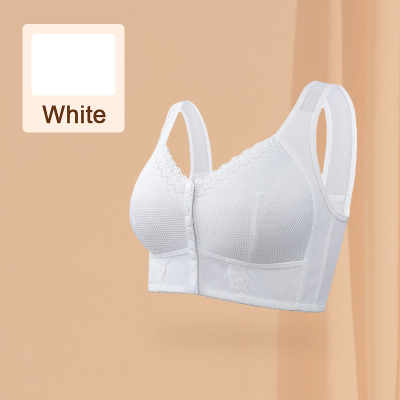 Soutien-gorge sans armature à fermeture frontale – Confort respirant et maintien