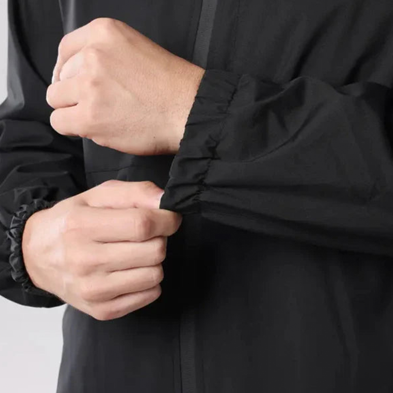 Veste imperméable homme à capuche avec poches multiples