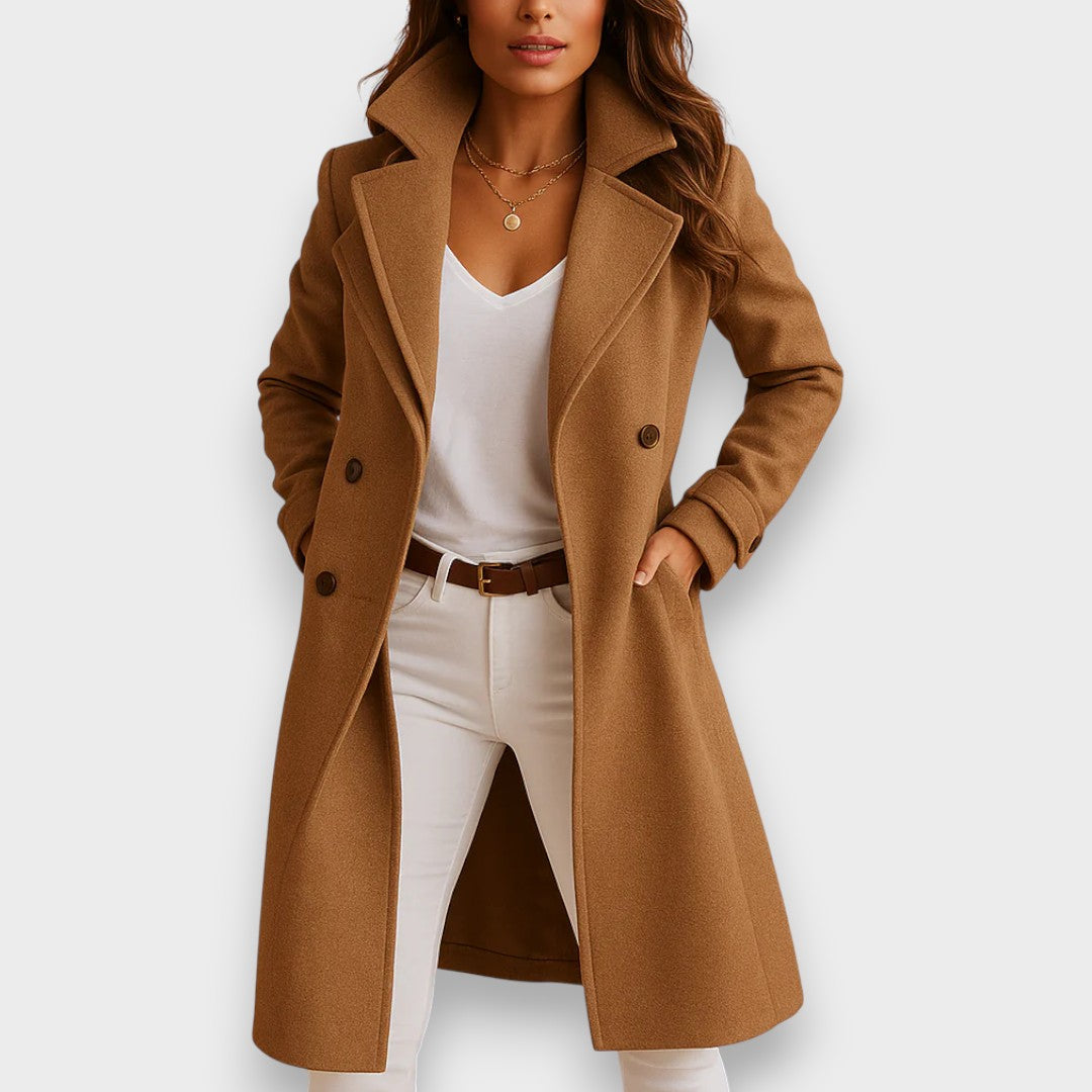 Manteau long en laine femme – Élégant et chaud
