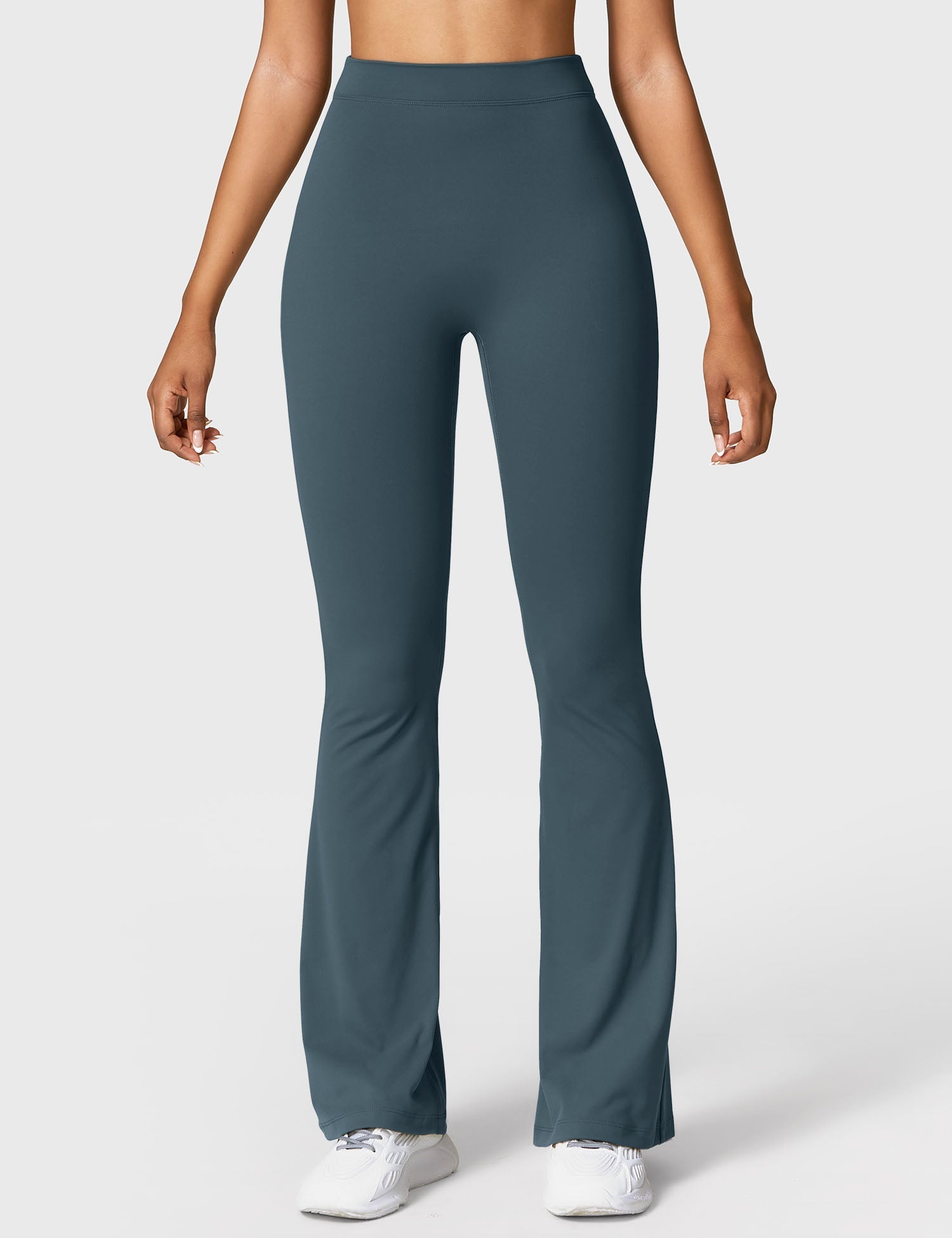 Legging Flare Sculptant Femme – Legging Taille Haute Avec Effet Scrunch