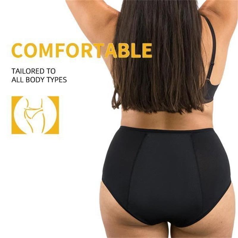Culotte absorbante taille haute – Confort respirant et protection quotidienne