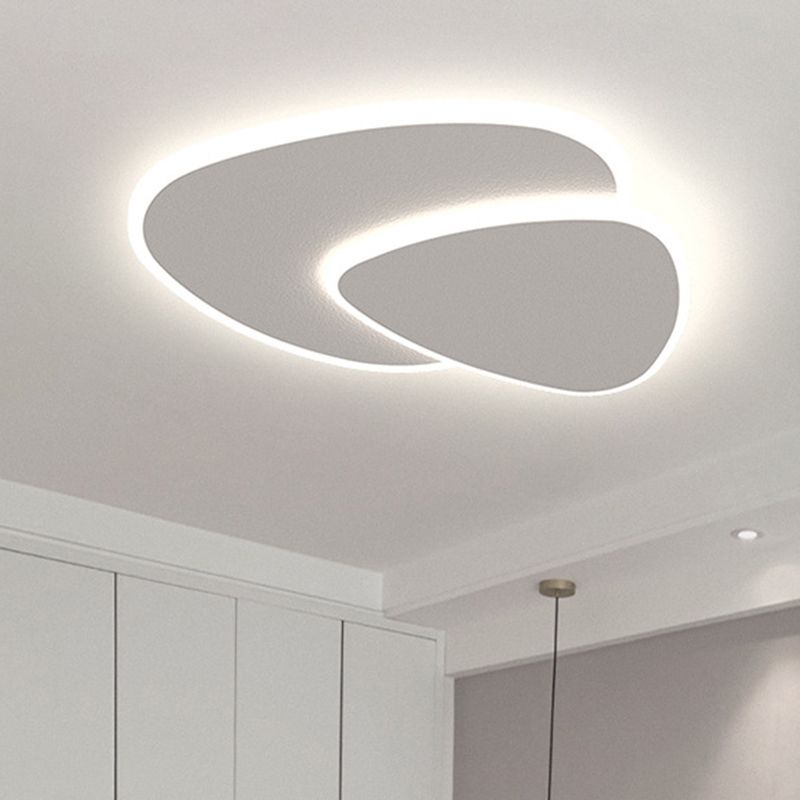 Plafonnier LED Moderne en Métal et Acrylique