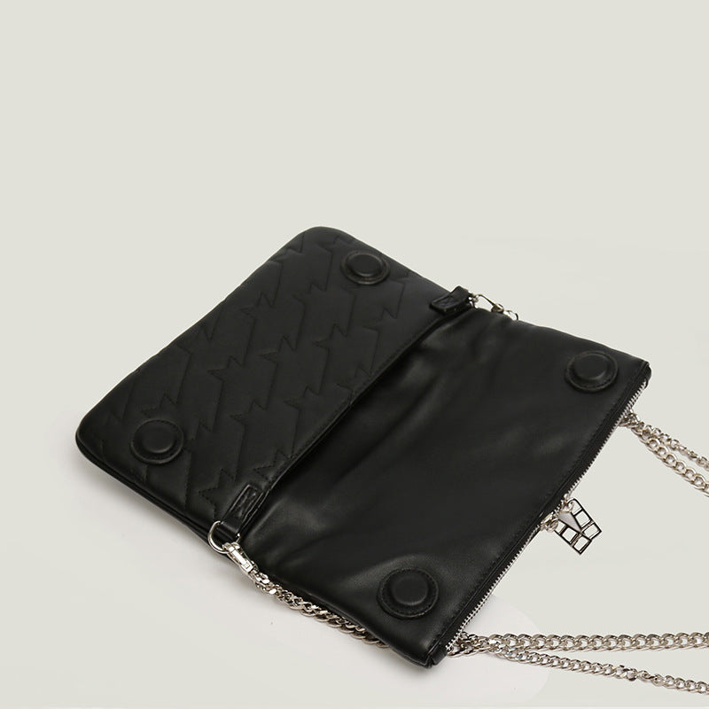 Sac Bandoulière Élégant Avec Emblème Ailé