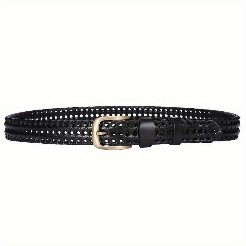 Ceinture en cuir tressé pour homme – élégante et intemporelle