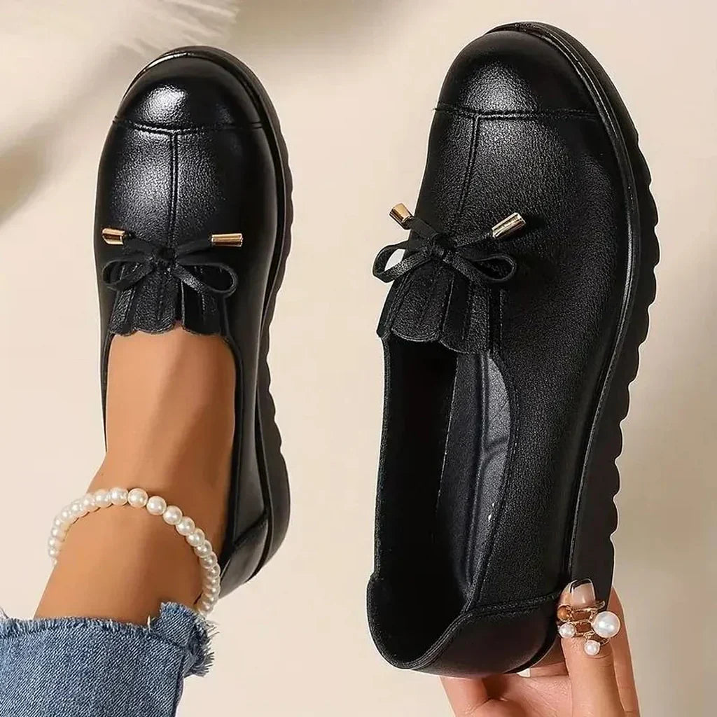 Mocassins Femme À Enfiler Semelle Souple Coupe Classique Usage Quotidien