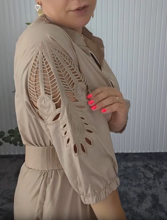 Robe Chemise Femme Midi Ceinturée Coupe Fluide Élégante