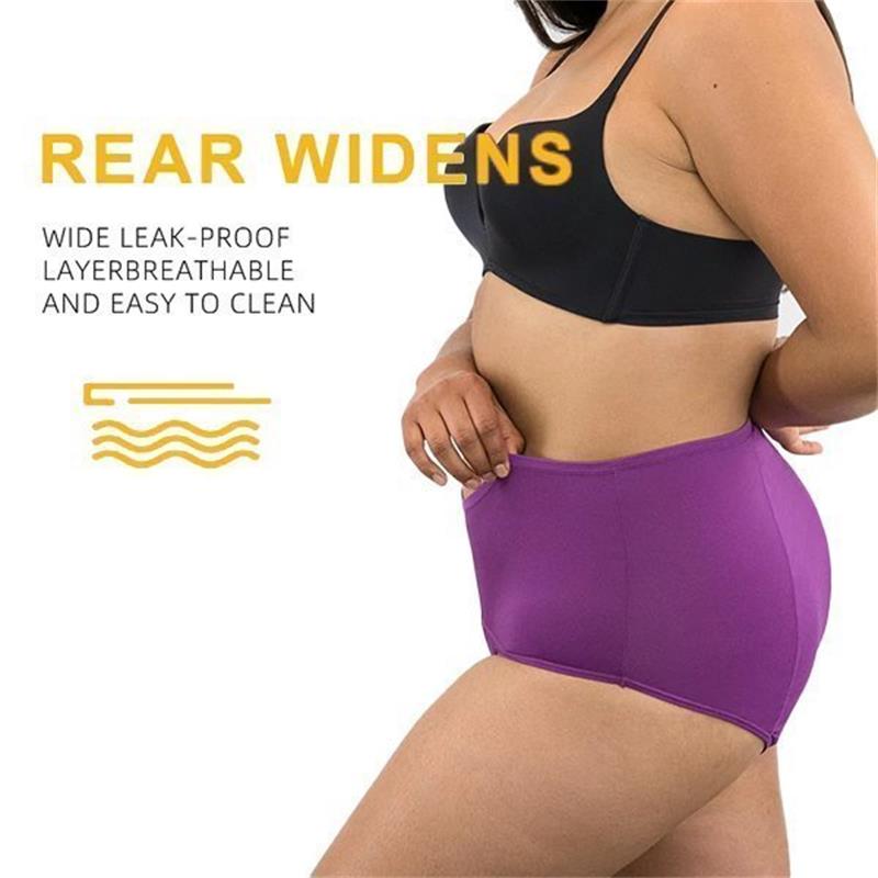 Culotte absorbante taille haute – Confort respirant et protection quotidienne