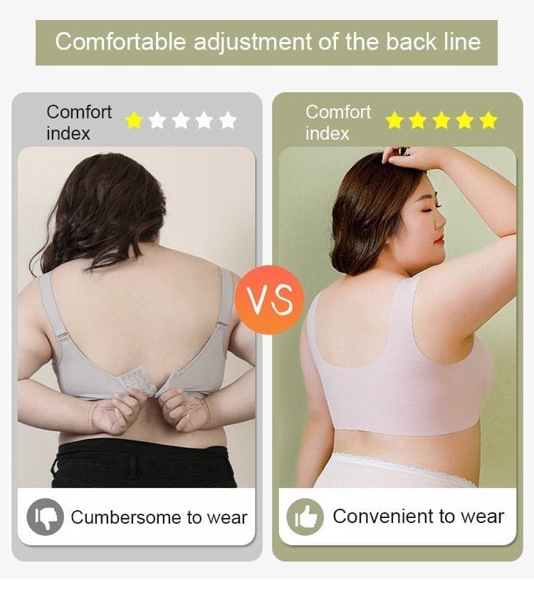 Soutien-Gorge Femme Sans Fil Push-Up Confort Sculptant Invisible