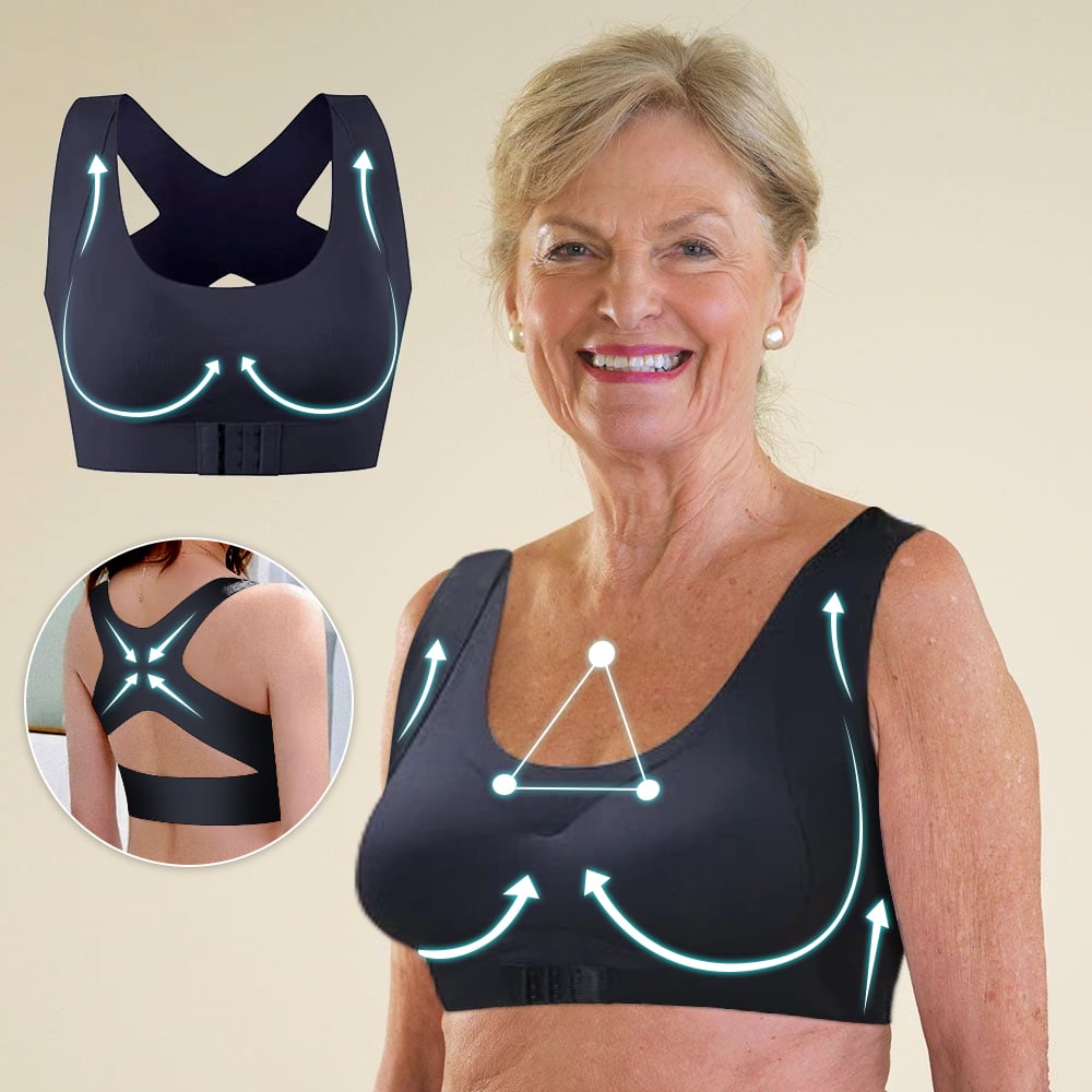 Soutien-Gorge Femme Confortable avec Bretelles Croisées