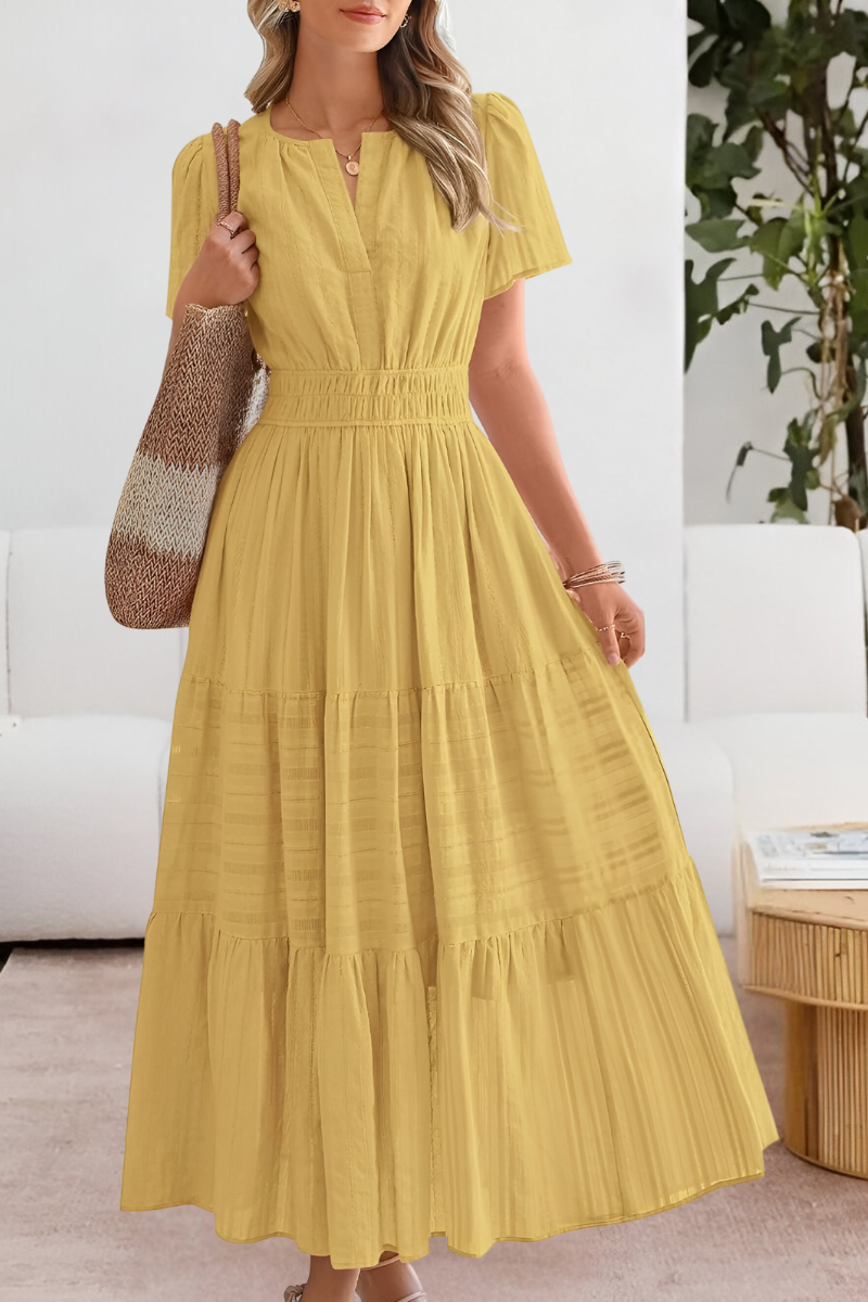 Robe Midi Femme Fluide Bohème pour Été Confortable et Élégante
