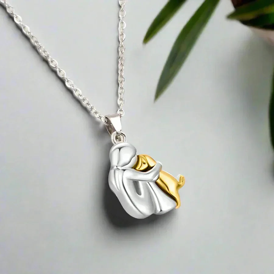 Collier design pour amoureux des chiens – bijou élégant et symbolique
