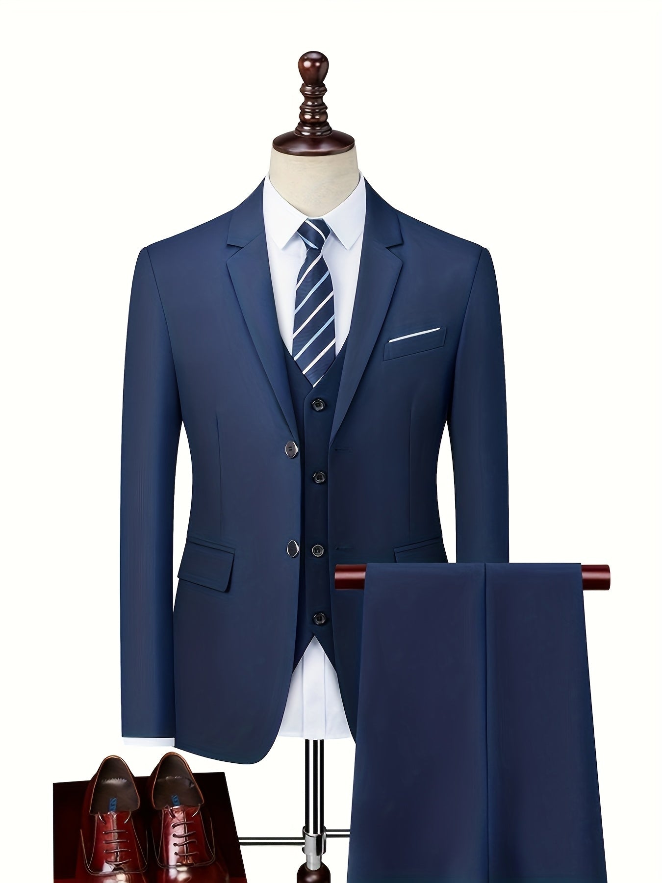 Costume Homme Élégant Deux Pièces – Coupe Moderne et Confort Premium