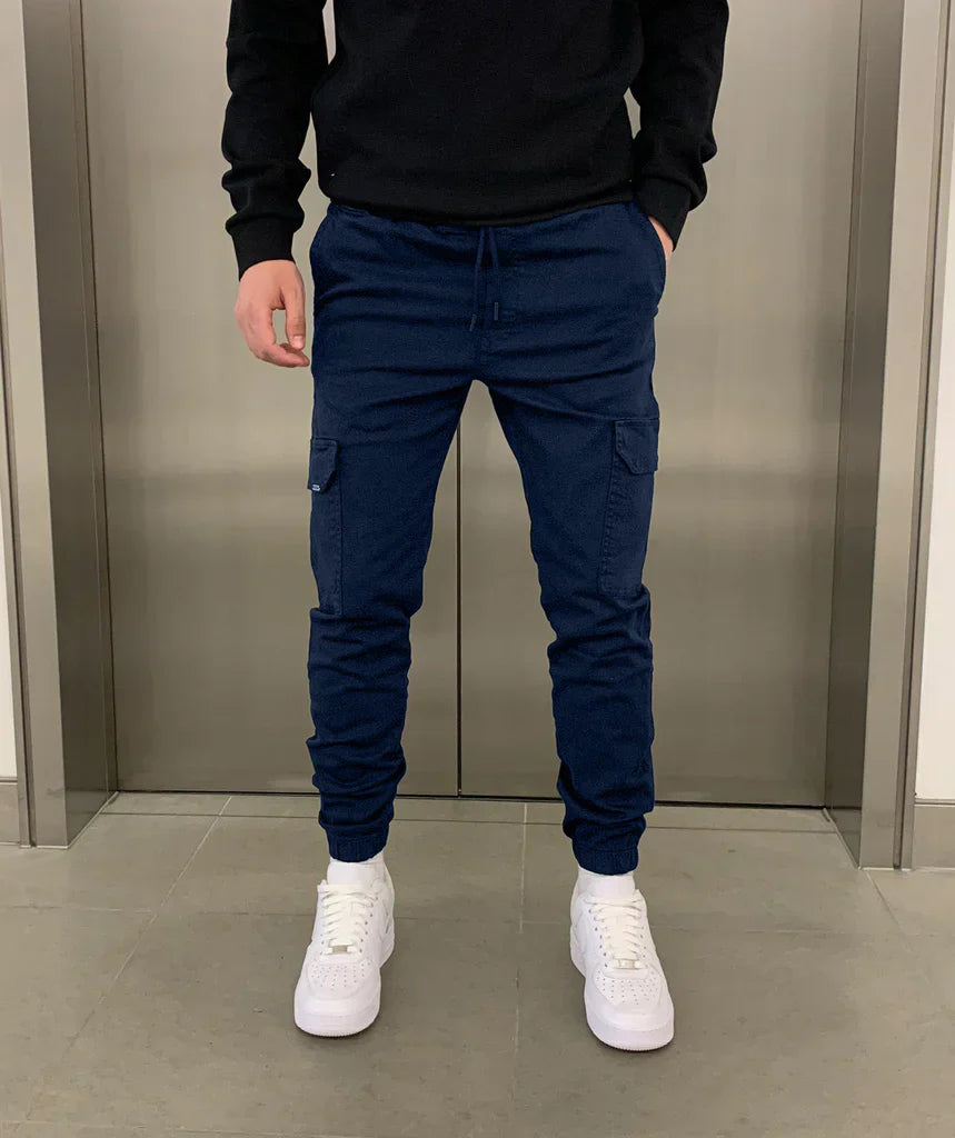 Jogger cargo pour homme coupe décontractée – pantalon confortable et moderne avec poches pratiques