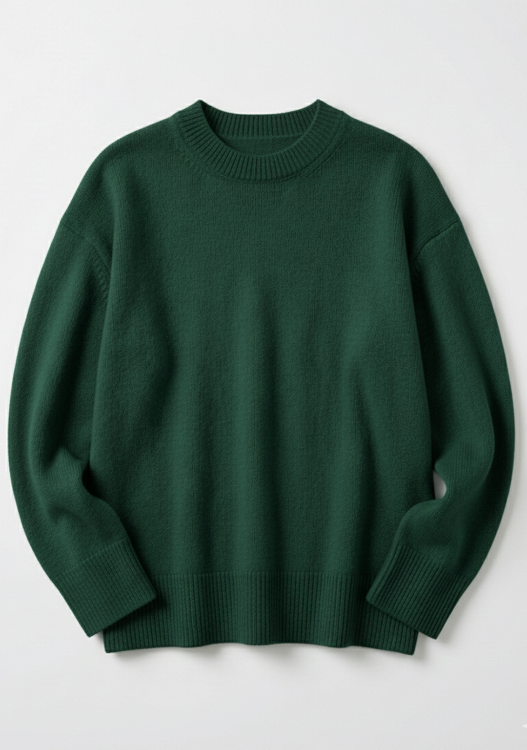 Pull en Maille Premium | Élise – Vert Forêt