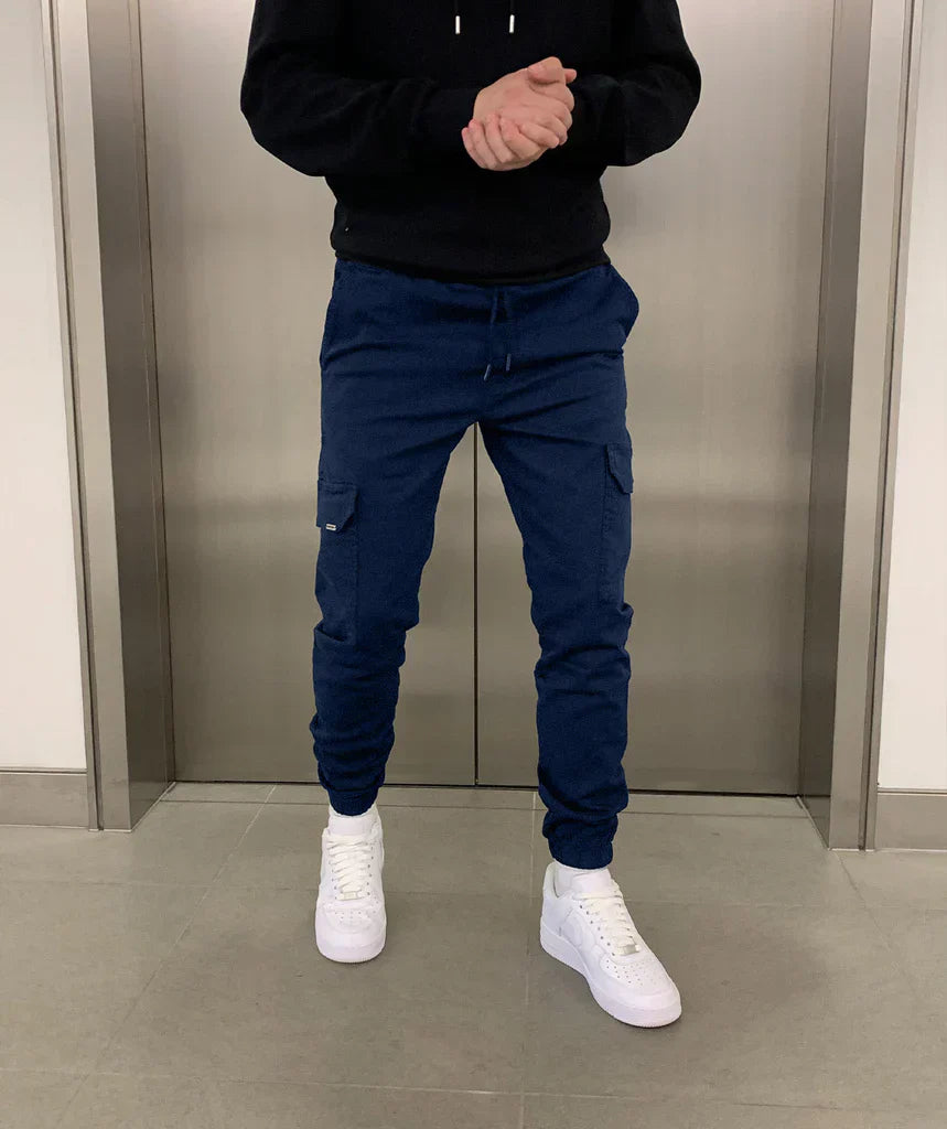 Jogger cargo pour homme coupe décontractée – pantalon confortable et moderne avec poches pratiques