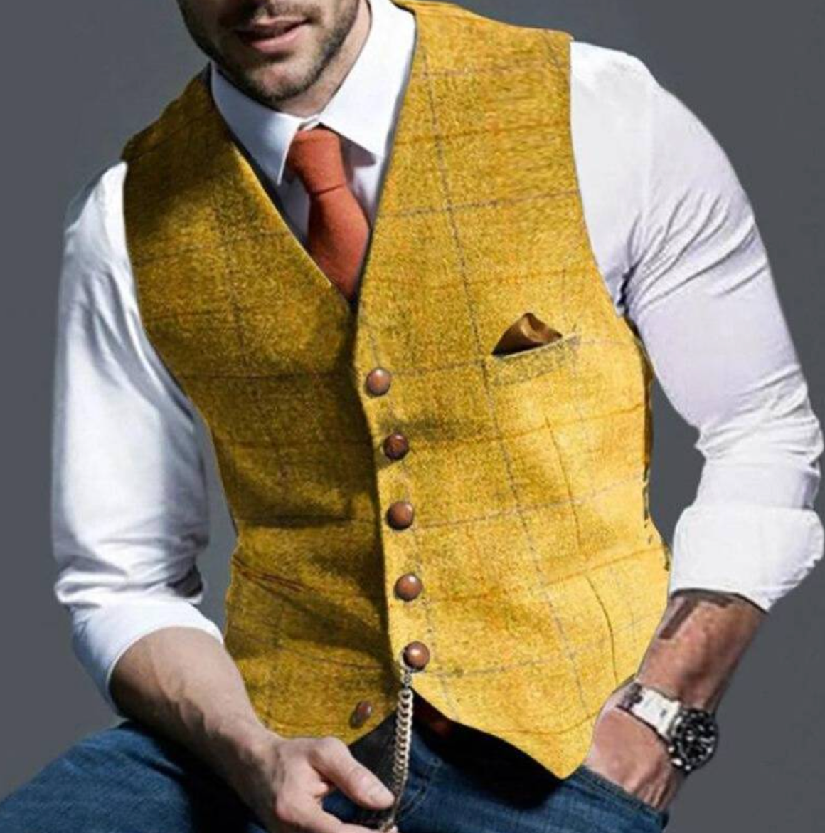 Gilet Homme Élégant – Confort, Style et Superposition Idéale