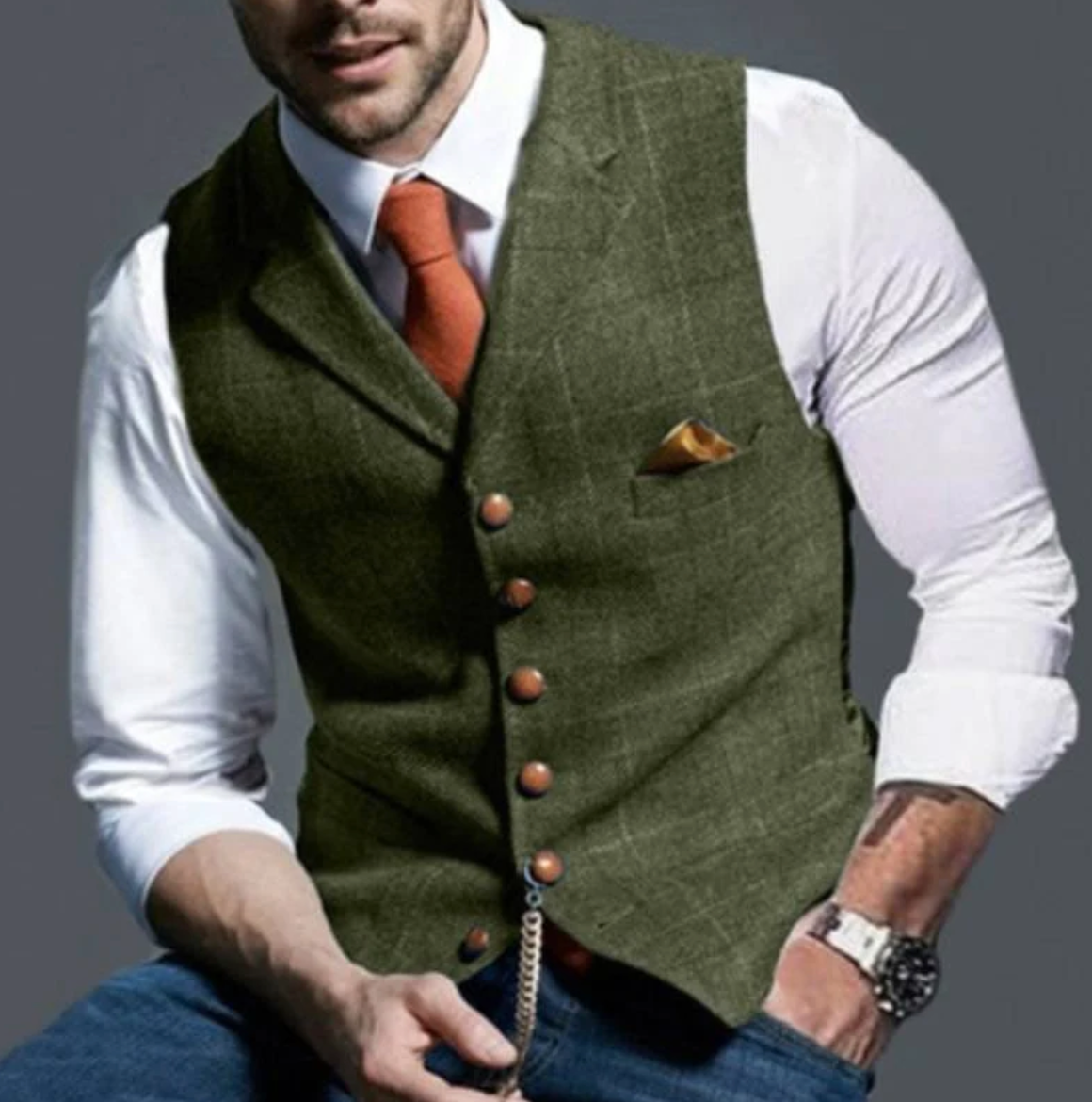 Gilet Homme Élégant – Confort, Style et Superposition Idéale