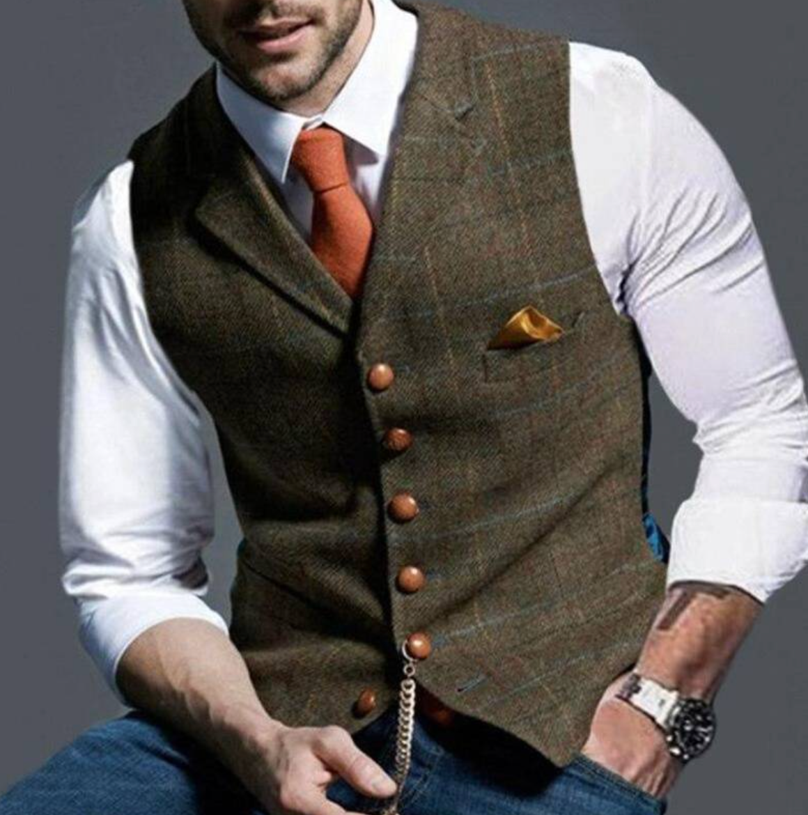 Gilet Homme Élégant – Confort, Style et Superposition Idéale
