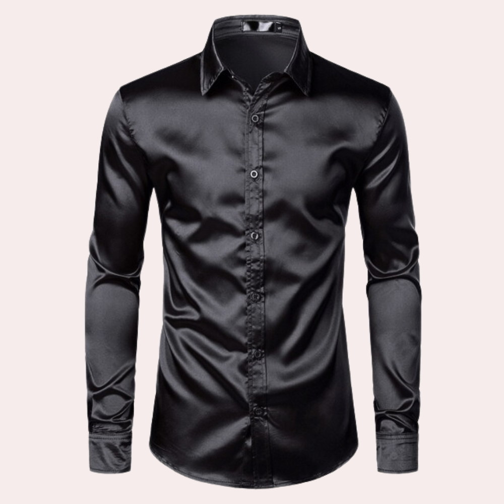 Chemise élégante à manches longues pour homme – Style classique et confort moderne
