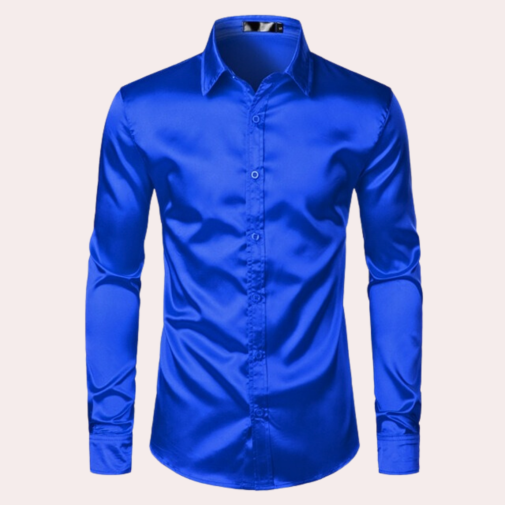 Chemise élégante à manches longues pour homme – Style classique et confort moderne