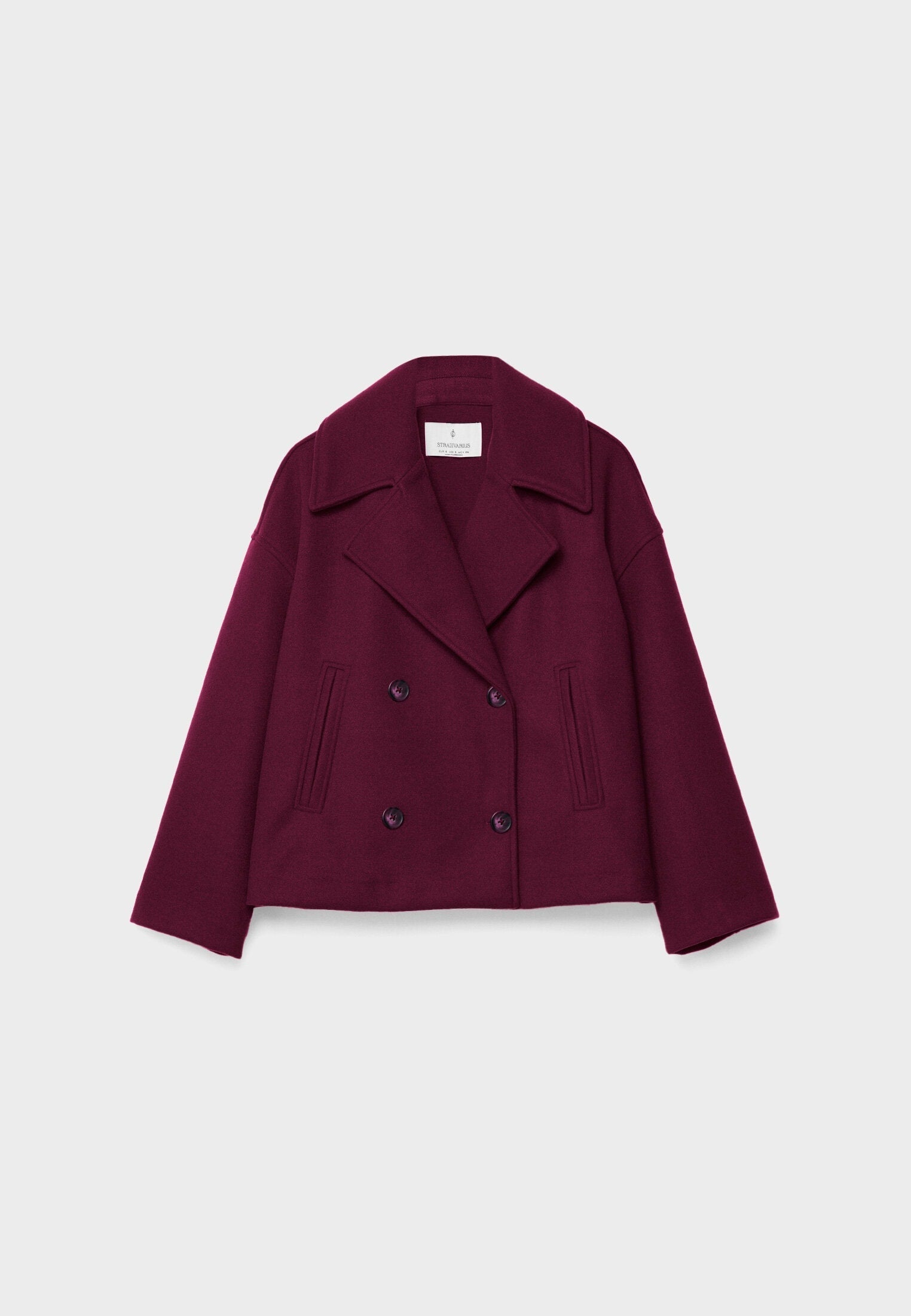 Veste Courte Femme Double Boutonnage Coupe Élégante