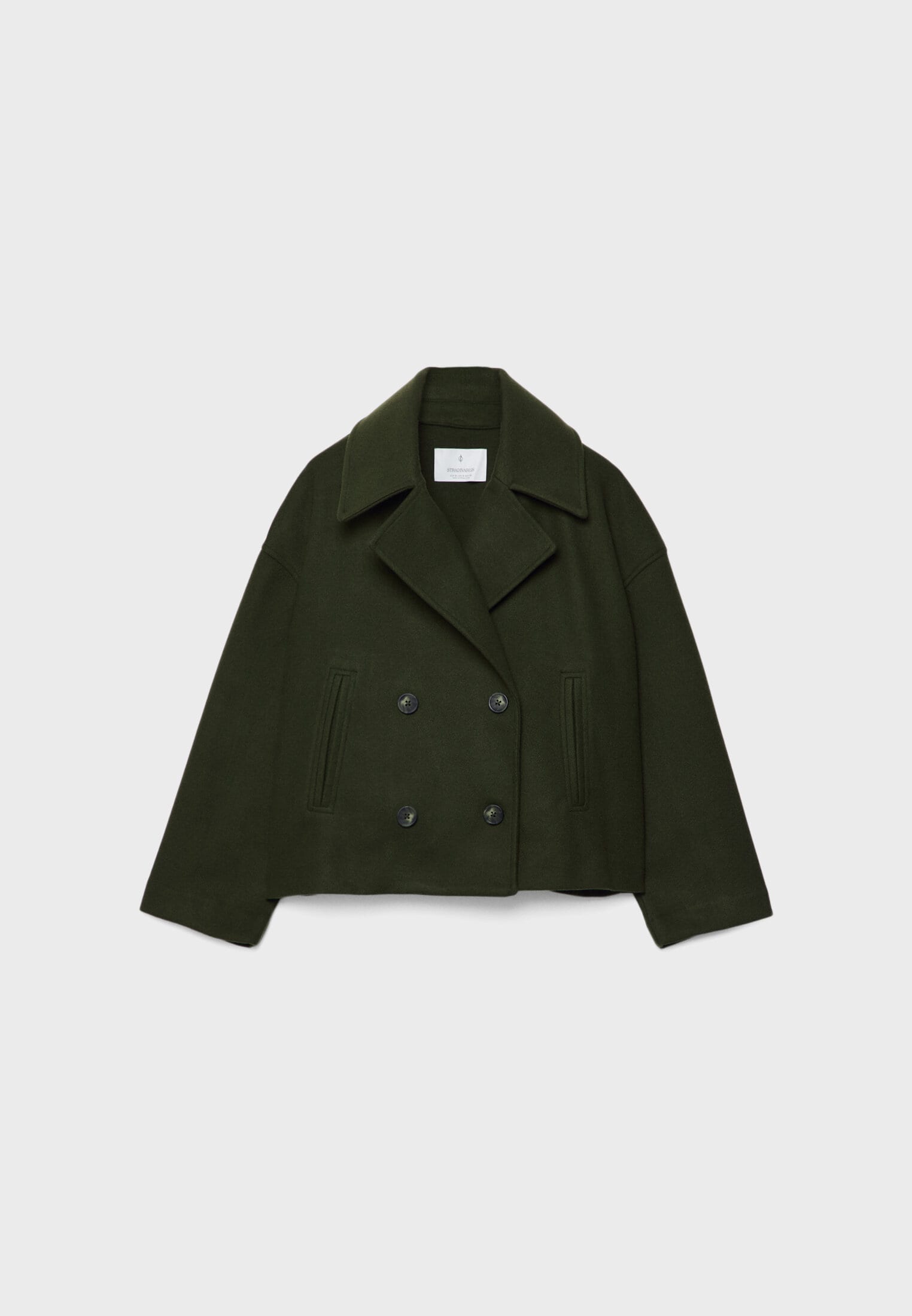 Veste Courte Femme Double Boutonnage Coupe Élégante