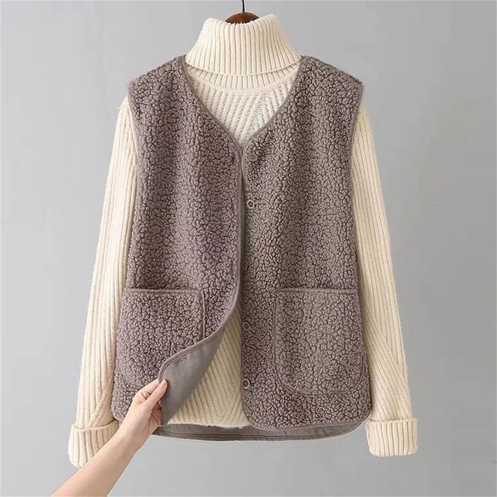 Cardigan classique femme doux et élégant – coupe fluide, manches longues et style intemporel