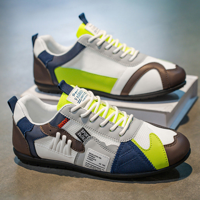 Baskets sport homme légères et respirantes – sneakers confortables au design moderne et rétro
