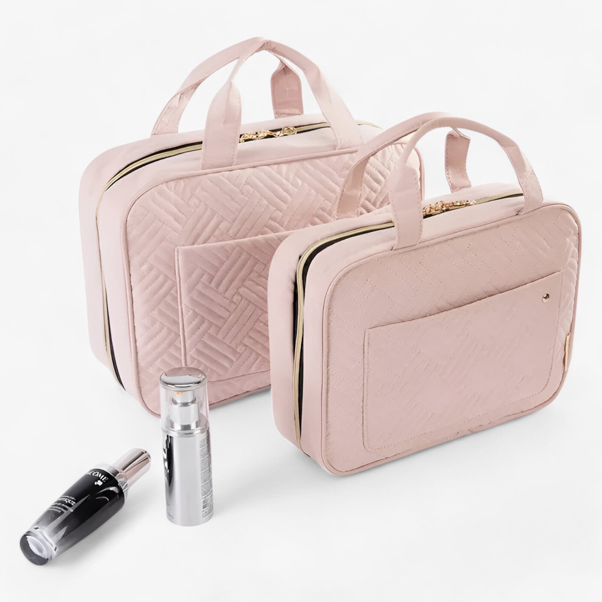Trousse De Voyage Femme Organisateur Pliable Avec Crochet