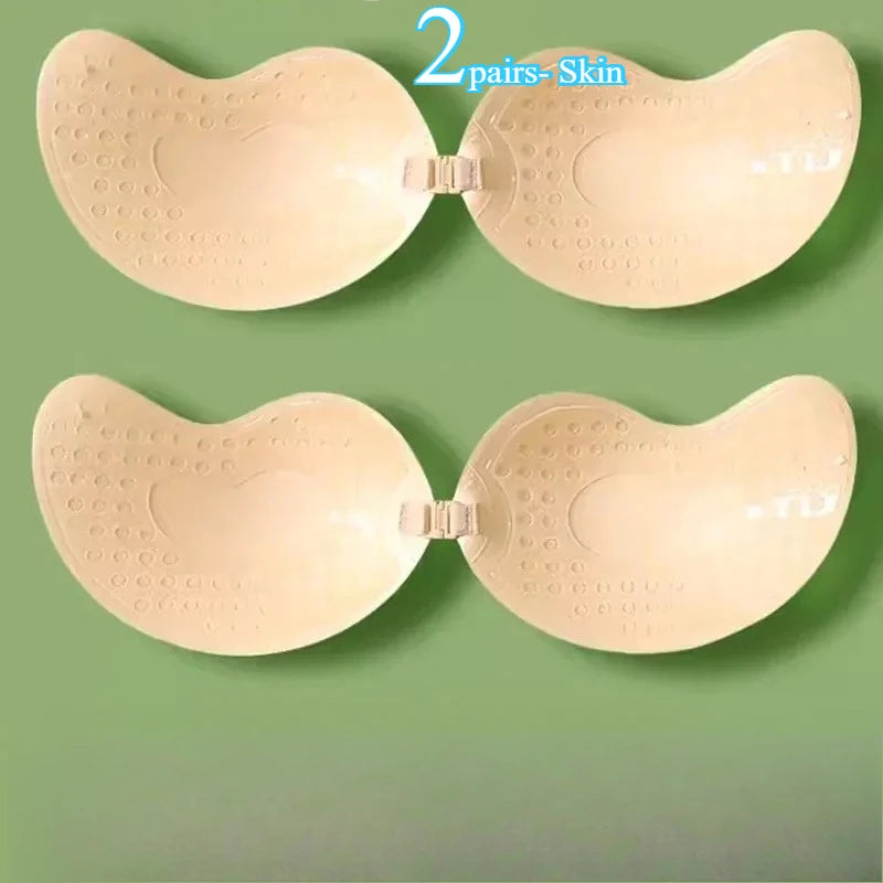 Soutien-gorge invisible adhésif push-up sans bretelles