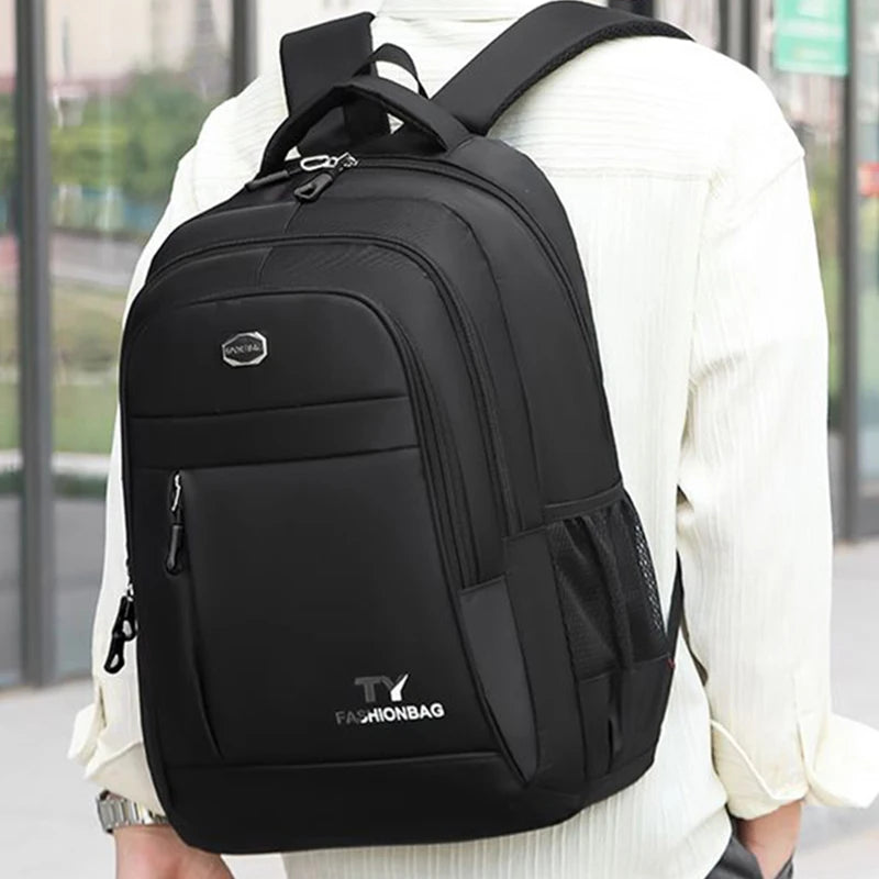 Sac à dos scolaire unisexe grande capacité – Cartable, sac d’école et de voyage en nylon
