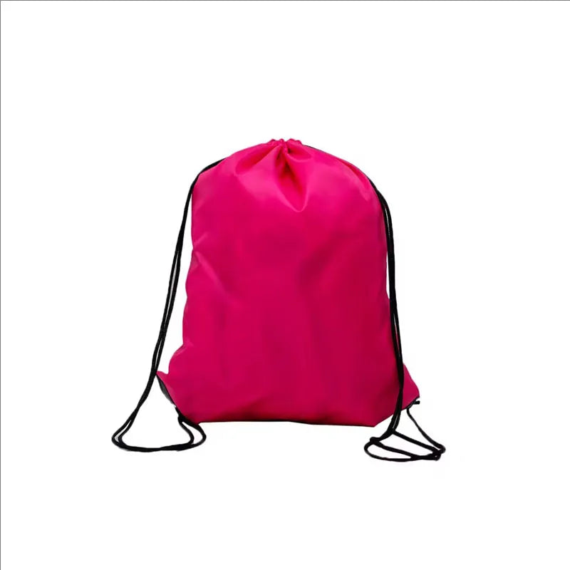 Sac à cordon en polyester léger pour sport et voyage