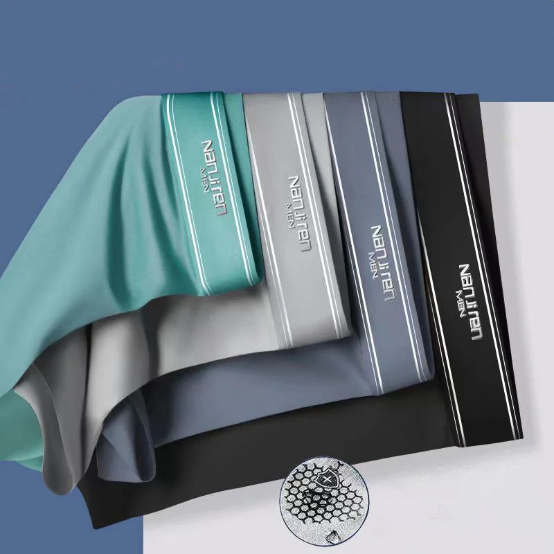 Boxers homme lot de 4 en polyester élasthanne respirant – qualité durable conçue pour durer