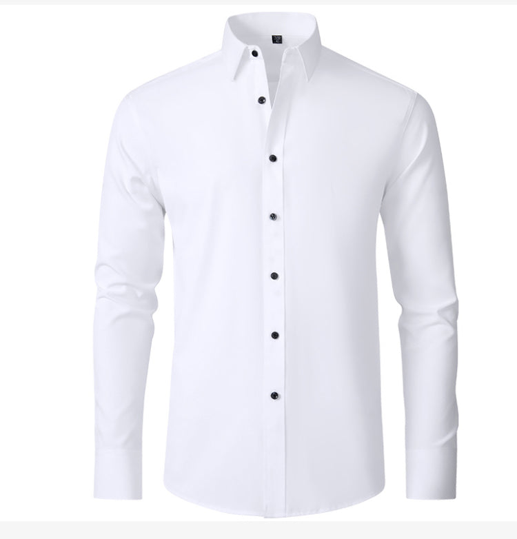 Chemise stretch Noah pour homme – Coupe ajustée, confort flexible et style élégant