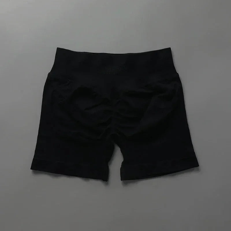 Shorts de sport ajustés |   Short de sport pour femmes, 4.5 pouces, pour gymnastique, Yoga, course à pied, exercice, tricot de qualité, respirant, sans couture, vêtements de mise en forme