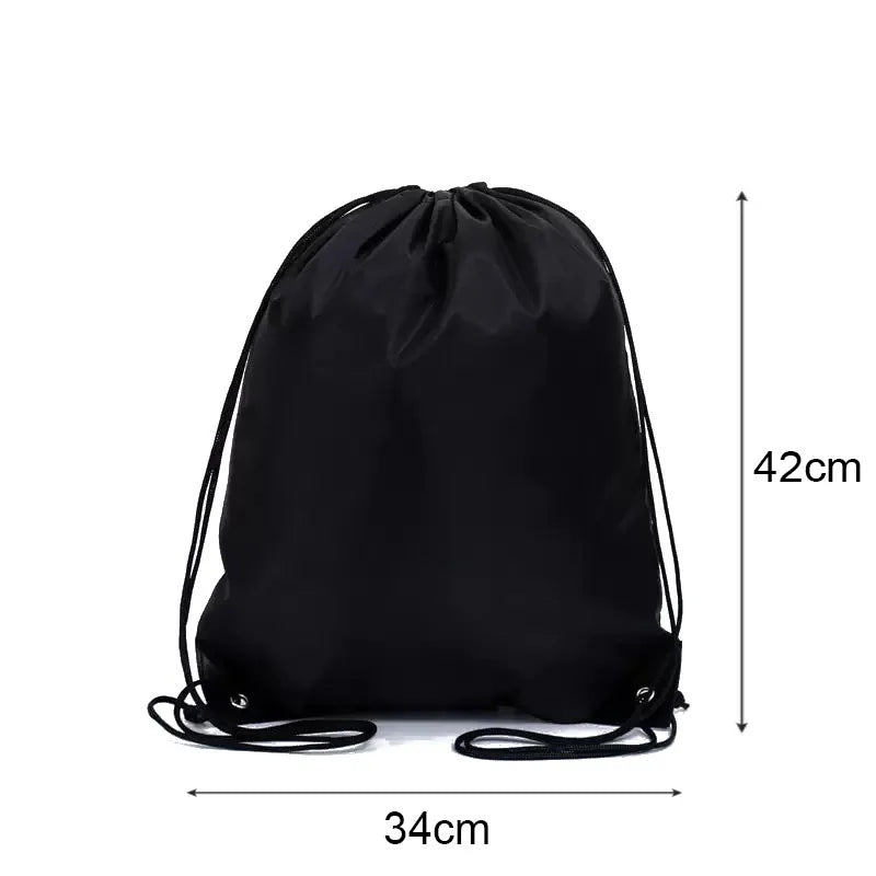Sac à cordon en polyester léger pour sport et voyage