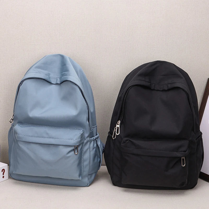 Sac à dos scolaire, cartable, sac à dos pour femme en nylon imperméable grande capacité