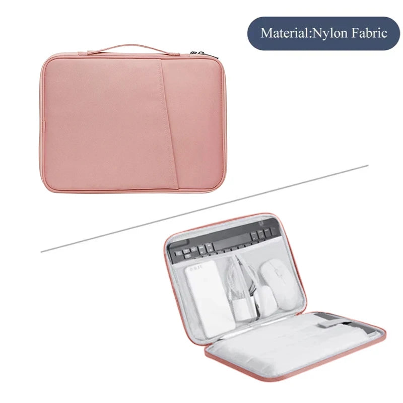 Housse tablette 11 à 13 pouces avec poignée et rangements