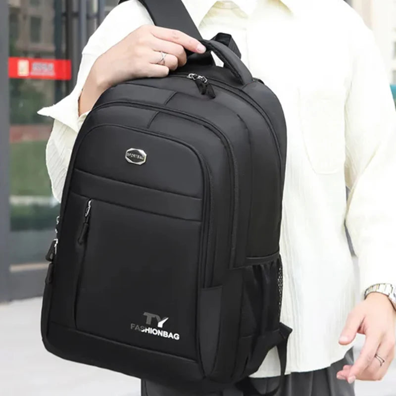 Sac à dos scolaire unisexe grande capacité – Cartable, sac d’école et de voyage en nylon
